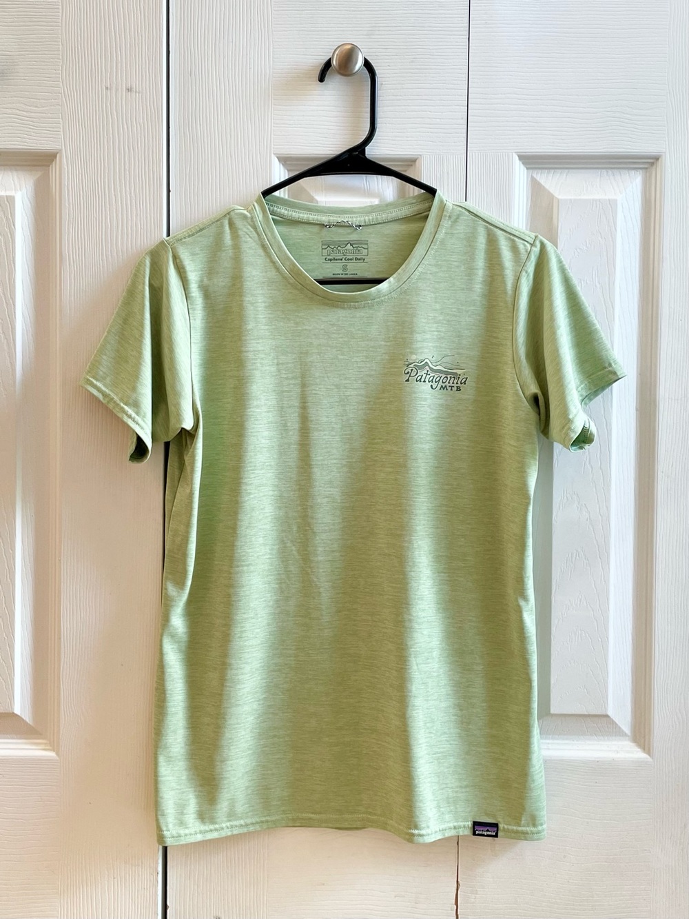 Patagonia: Women's Sage Green Short-Sleeve Crew Tee
